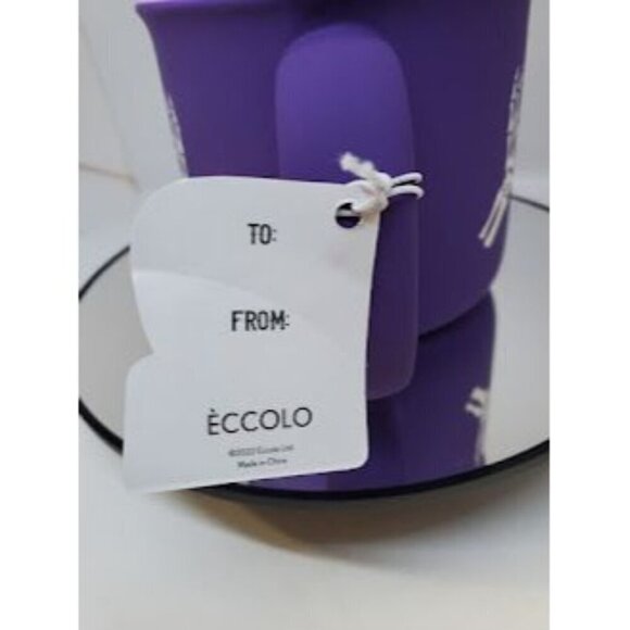 Éccolo "You Lift My Spirits" Purple Skeleton Hands Mug - Picture 5 of 5